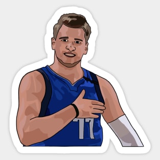 Luka Doncic- Dallas Mavericks Sticker